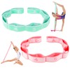 Zuimei 2Pcs Stretching Bands Gymnastics Stretch Band Yoga Straps with