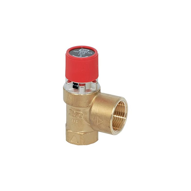 SYR Diaphragm Safety Valve 1915 DN 15 for Closed Heating