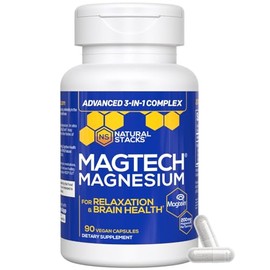 Natural Stacks Complejo de Magnesio MagTech 90 Cápsulas