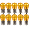 10x Lucas LLB343 Amber Indicator Bulb Replacement for John Deere
