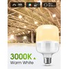 LOHAS Super Bright Light Bulbs, 250-300W Equivalent, 3400LM E26 Garage