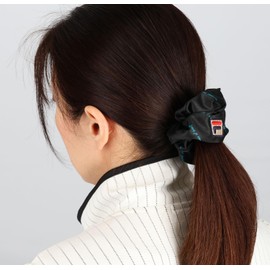 Fila Women's Message Print Scrunchie VL9289, Black