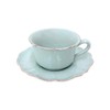 Casafina Ceramic Stoneware 13 oz. Consomme Cup & Saucer -