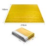 Natiform Emergency Blanket 160*210cm Gold Silver 4-piece Set Aluminum Survival