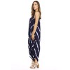 Riviera Sun 21635-NW-L Jumpsuit/Jumpsuits for Women Navy/White