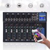 7 Channel Professional DJ Audio Mixer Sound Board Console Interface