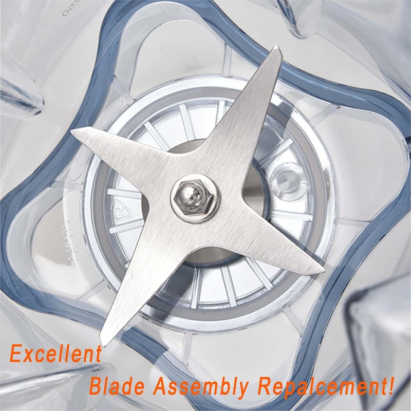 Blade Assembly Replacement for Blenders 64oz Low Profile Container, replace