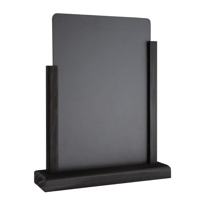 Olympia Elegant Tableboard in Black A4 297x210mm - Easy Wipe,