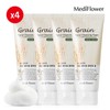 Mediflower 메디플라워 곡물 페이셜 클렌징 폼 150mlx4 Mediflower Grain Facial Cleansing Foam 150ml x 4