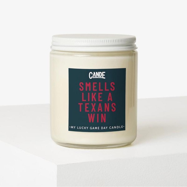 Smells Like a Football Win Scented Candle - Team Name: