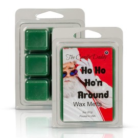 The Candle Daddy Ho Ho Ho'n Around - Apple Maple Bourbon Scent - Maximum Scented Wax Melt Cubes - 2 Ounces Per Pack