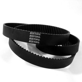 BESTORQ 425-5M-9 5M Timing Belt, Rubber, 425 mm Outside Circumference, 9 mm Width, 5 mm Pitch, 85 Teeth