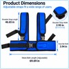 Adjustable Wheelchair Shoulder Harness with Breathable Padded Straps for Everyday