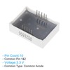 PATIKIL LED Display Digital Tube, 5 Pack Common Anode 7