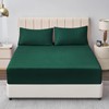Aisbo Double Fitted Sheet Emerald - Extra Deep Pocket Bed