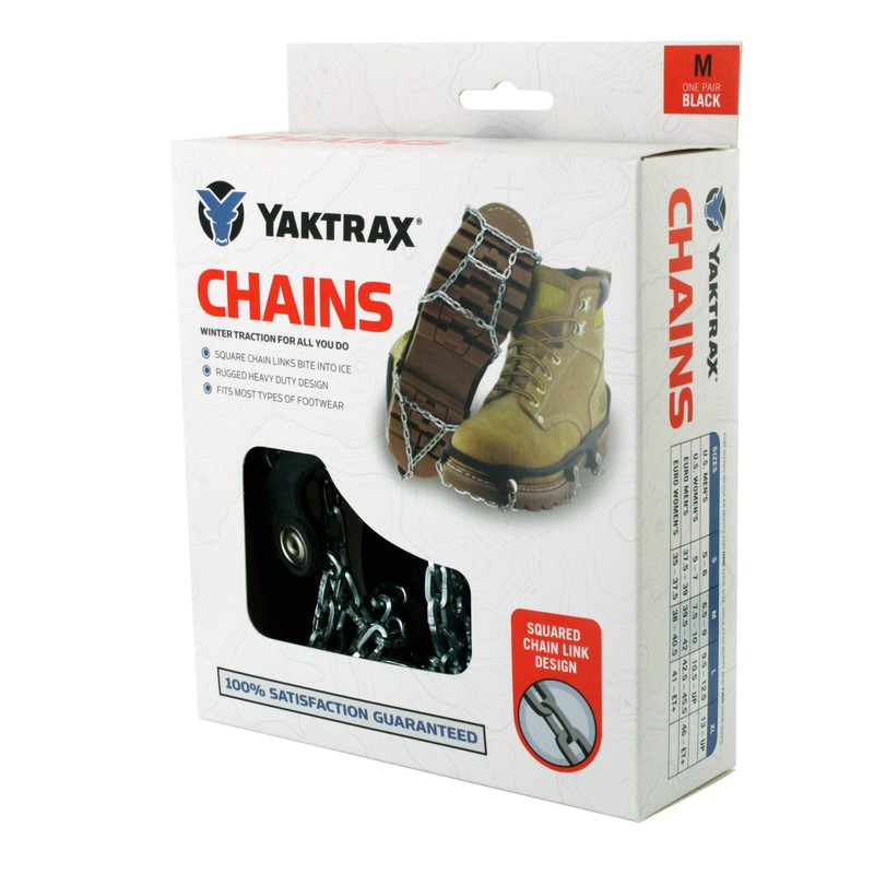 Yaktrax Chains for Snow & Ice - Robust Ladder Design