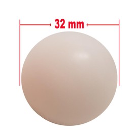 D B DIVERSIONESBAGO 20 Pelotas Lisas de Futbolito de 33 mm