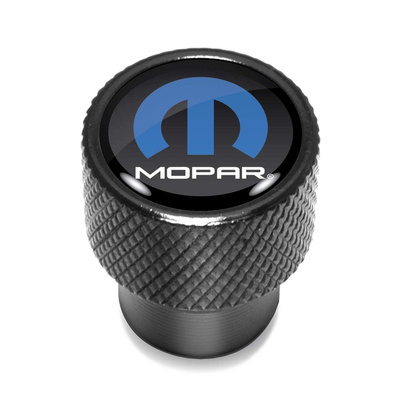 iPick Image for Mopar in Black on Black Aluminum Tire