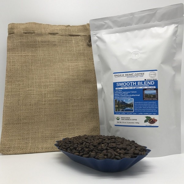 2 Pounds – Signature Blends – Smooth Blend – Roasted To Order Coffee – Order Today We Roast It Today – Choose -Light Roast/Blonde Roast/Medium Roast/Med-Dark Roast/Dark Roast/Italian Roast