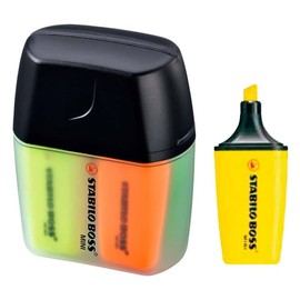 Highlighter - STABILO BOSS MINI - Deskset of 4 - Assorted Colours