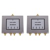 2X 4 Way SMA Power Splitter 380Mhz-2500MHz,SMA Female Power Divider