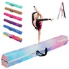 FBSPORT 9.5ft Balance Beam: Folding Floor Gymnastics Equipment for Kids