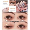 Go Ho Glitter Eyeshadow Makeup,Glitter Liquid Eyeshadow,Glitter Eyeliner Diamond Sparkle