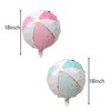 8pcs Beach Mylar Balloons Pool Party Decorations for Water Games