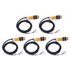 5 Pcs Infrared Photoelectric Switch NPN Normally Closed 5 To