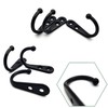 DAJMAIEZ Pack of 10 Hooks for Screws, Wall Hooks, Coat