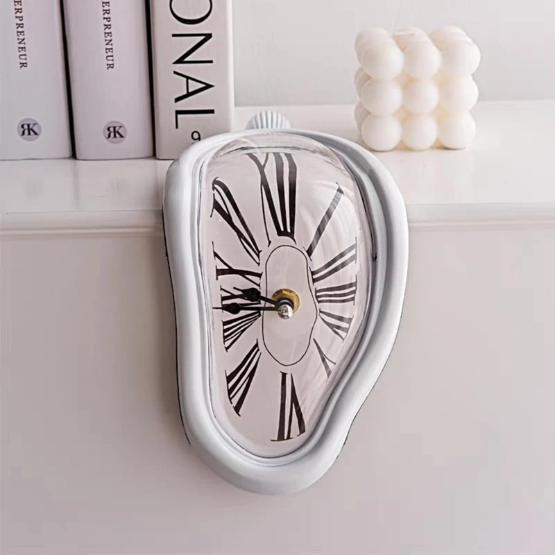 Petilleur Creative Dali Watch Melting Clock Surrealistic Table Shelf Desk