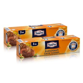 2x Toppits Aroma Bratschlauch 3 m - Ofen bleibt sauber