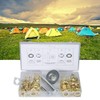 103 Piece Grommet Set Iron Galvanised Tent Eyelets Washer Installation