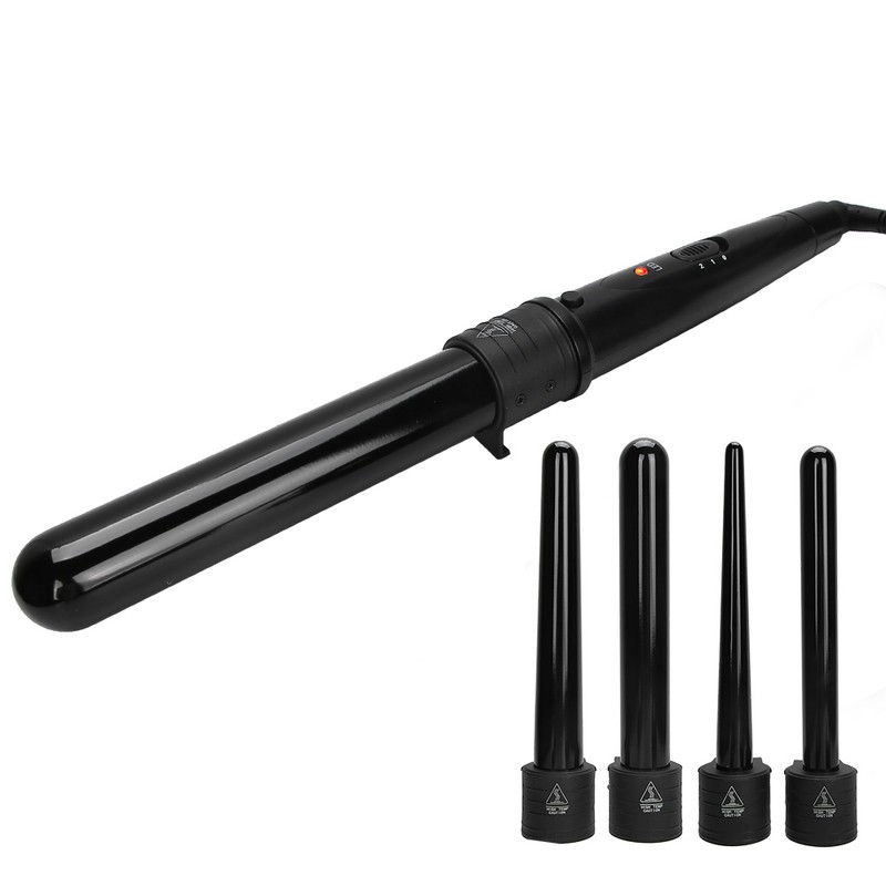 5‑In‑1 Curling Iron LED Adjustable Temperature Hair Styling Curling Iron