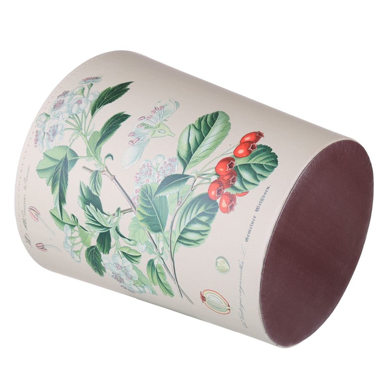 Lingxuinfo Scakbyer Retro Style Small Trash Can Wastebasket, Decorative Trash