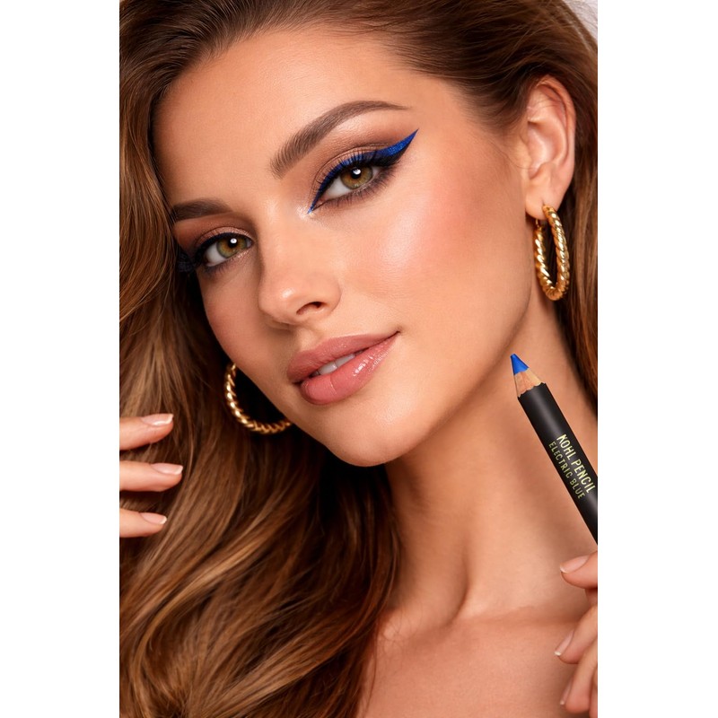 2x Barry M Kohl Eyeliner Pencil Electric Blue – Bundled