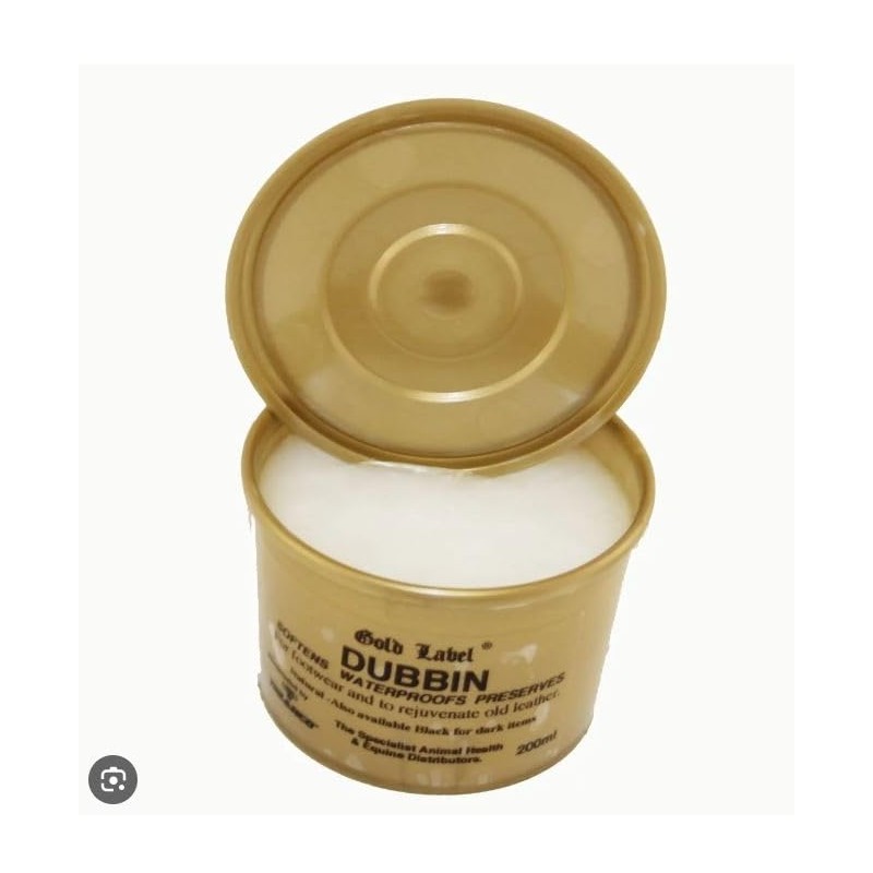 Dubbin (Gold Label) -rejuvenate old leather, softens waterproofs and preserves