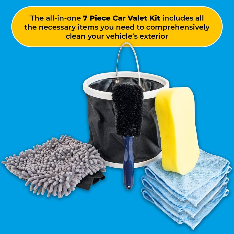 Simply Auto CVK01 Professional 7 Piece Car Valeting Kit -