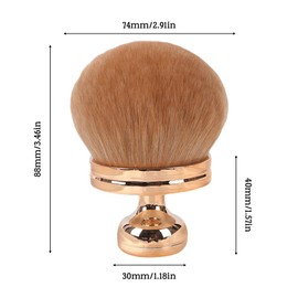 Extras Large Body Makeup Brush, Self Tan Back Applicator Bronzer Suncreen Cosmetic Brush, Kabukis Brushs Unblemished Oval Face Leg Makeup Brush for Woman Girl