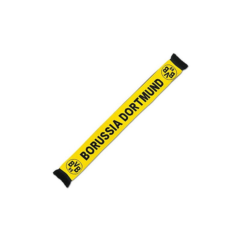 Borussia Dortmund Men’s Scarf Black/Yellow One Size – 2466636