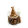 Onwomania Meerkat Surikate Scarrtier Height 6.5 cm Snow Globe Glitter
