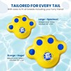 Paws Aboard Doggy Lazy Raft, Puncture Resistant Vinyl Dog Float,