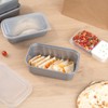 Restaurantware Futura 43.9 Ounce Meal Prep Containers With Lids 100