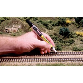 Woodland Scenics TT4580 Steel Rail Track Painter, Realistic Steel Color