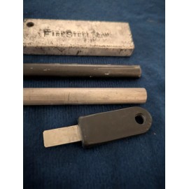 Fire Starter Kit feriocerium rod with magnisium rod and block w/ stricker