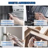 KEWAYO 1/4 Inch Magnetic Extension, Flexible Shaft Screwdriver Bit Holder