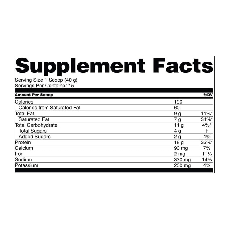 Plant-Based Protein Powder with Mushroom & Plant Extract, Sweet Vanilla,