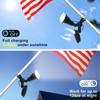 Solar Flag Pole Light, Flagpole Light Solar Powered, Super Bright