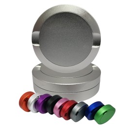 GAMEMEN Snus Can for ZYN, Snus Cans Aluminum 3 Layers Snuffbox CNC Metal for Snus Packaging (Silver)