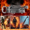 MR.BARWARE Fire Truck Bottle Opener, Cool Firefighter Gifts for Men,